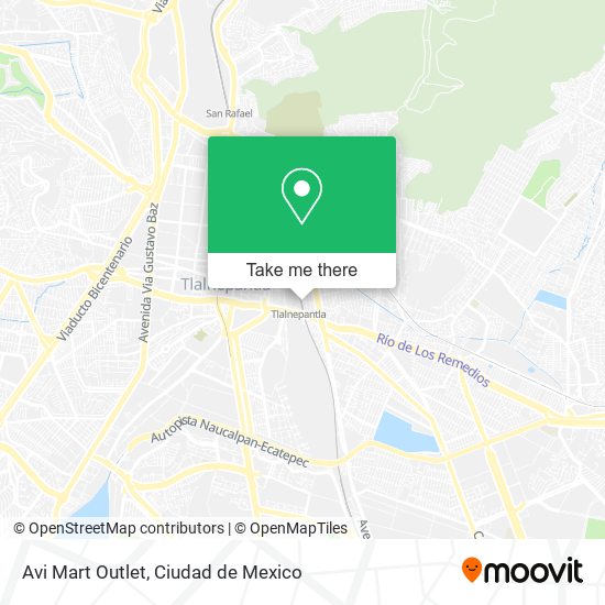 Mapa de Avi Mart Outlet