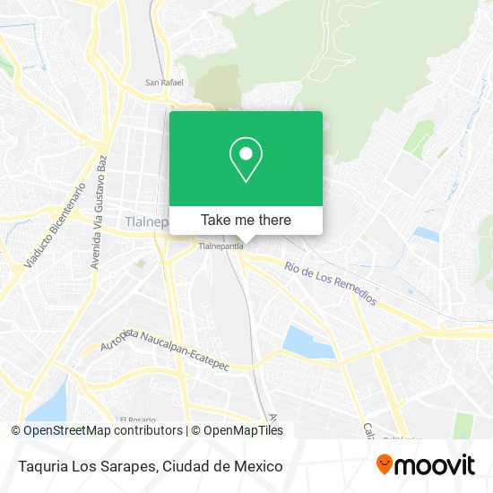 Taquria Los Sarapes map