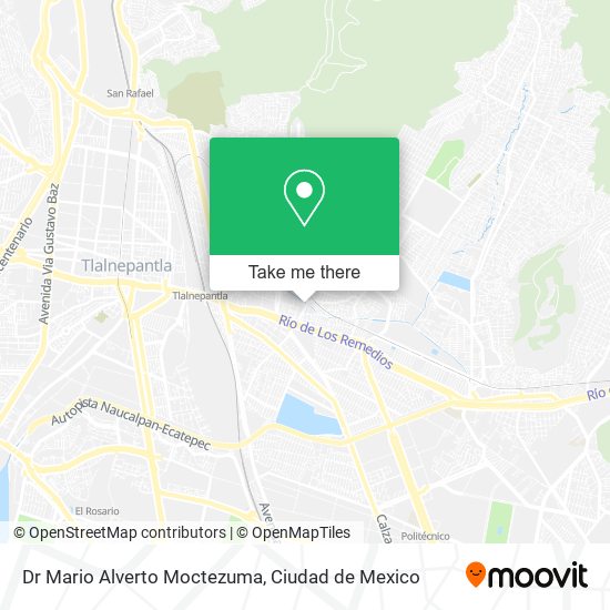 Mapa de Dr Mario Alverto Moctezuma