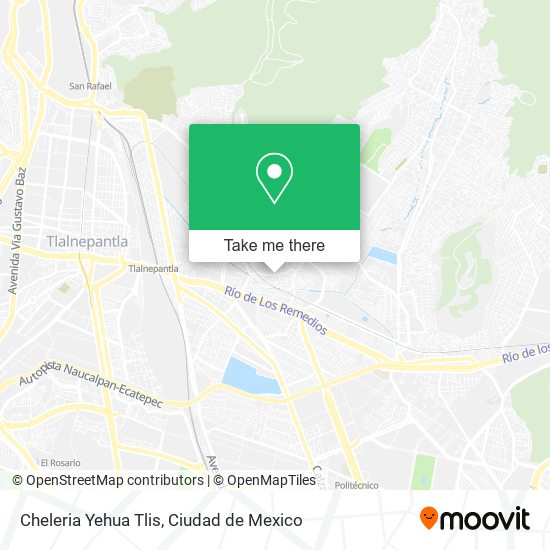 Cheleria Yehua Tlis map