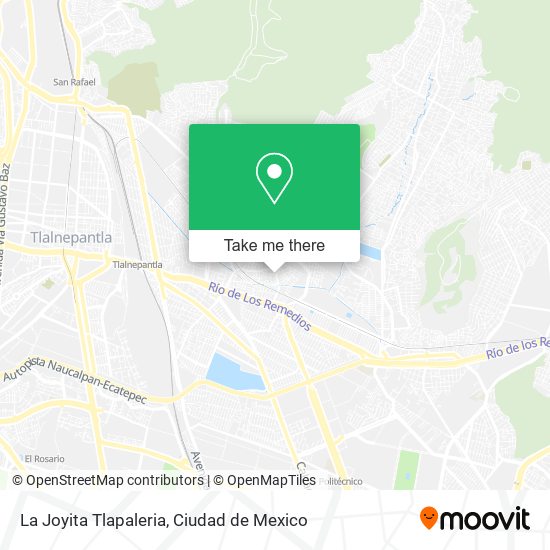 La Joyita Tlapaleria map