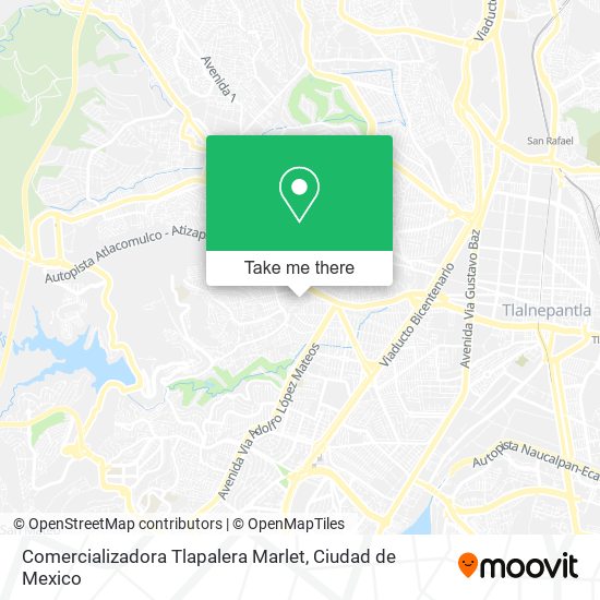 Comercializadora Tlapalera Marlet map