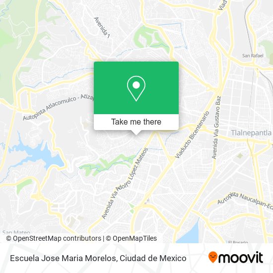 Escuela Jose Maria Morelos map