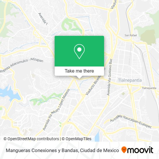 Mangueras Conexiones y Bandas map