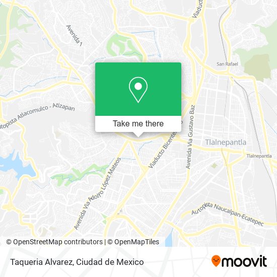 Taqueria Alvarez map