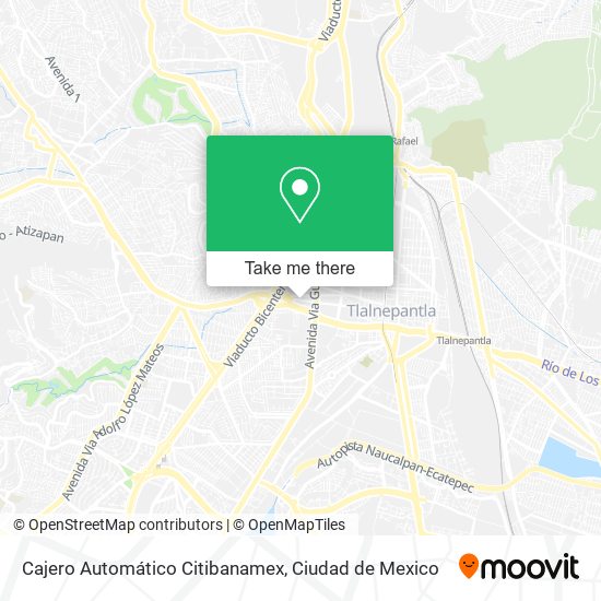 Cajero Automático Citibanamex map