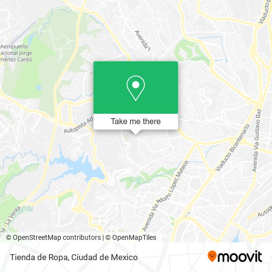 Mapa de Tienda de Ropa