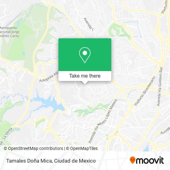 Mapa de Tamales Doña Mica