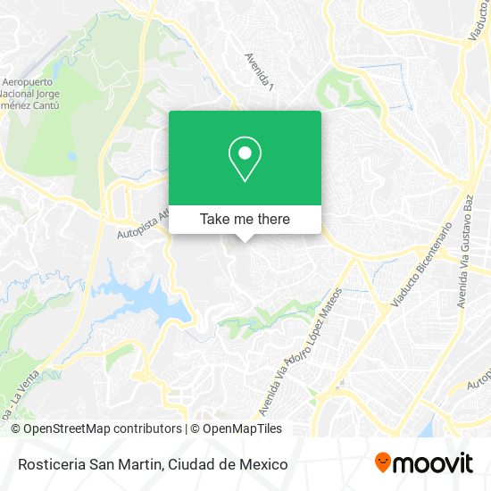 Rosticeria San Martin map