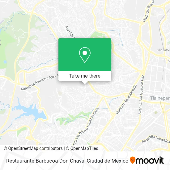 Restaurante Barbacoa Don Chava map