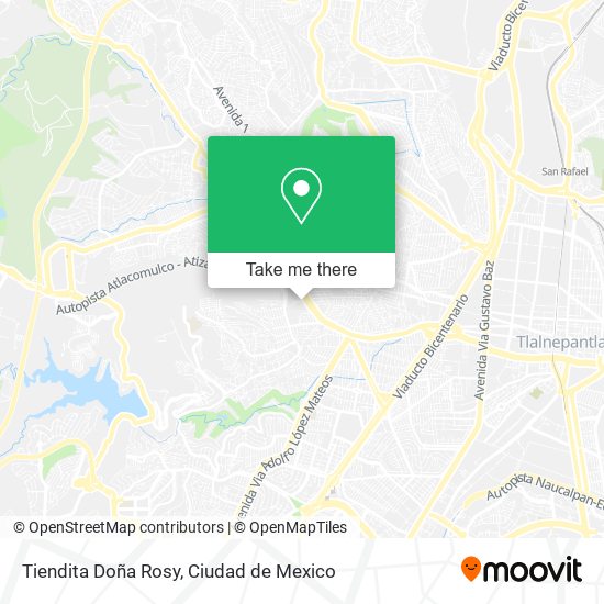 Mapa de Tiendita Doña Rosy