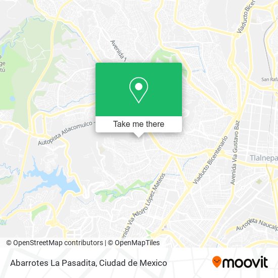 Abarrotes La Pasadita map