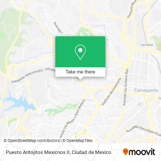 Puesto Antojitos Mexicnos II map