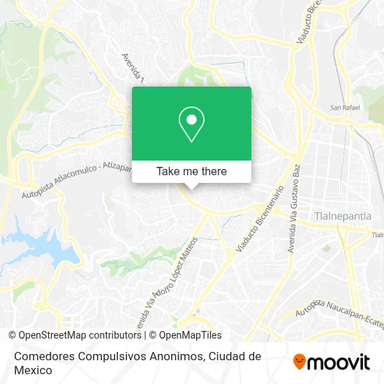 Comedores Compulsivos Anonimos map