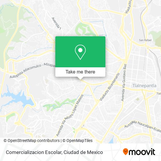 Comercializacion Escolar map