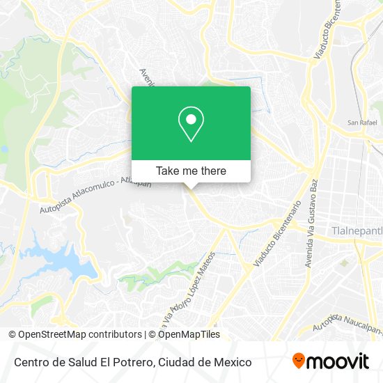 Centro de Salud El Potrero map