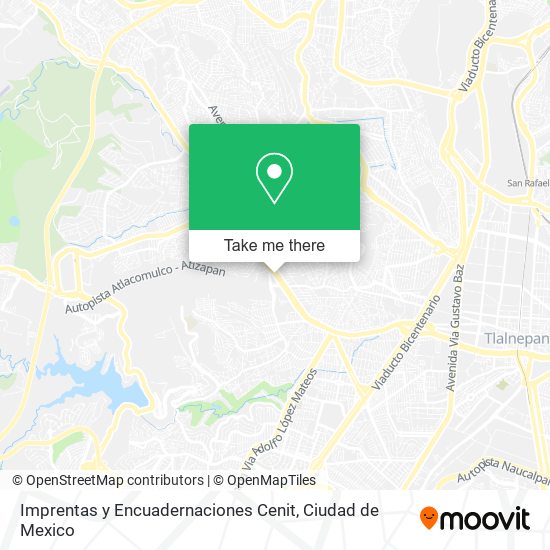 Mapa de Imprentas y Encuadernaciones Cenit