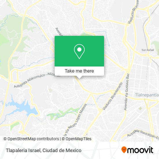 Mapa de Tlapaleria Israel