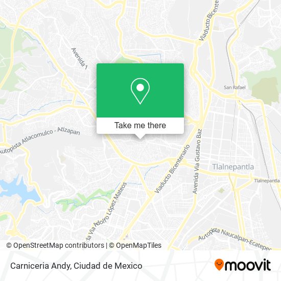 Mapa de Carniceria Andy