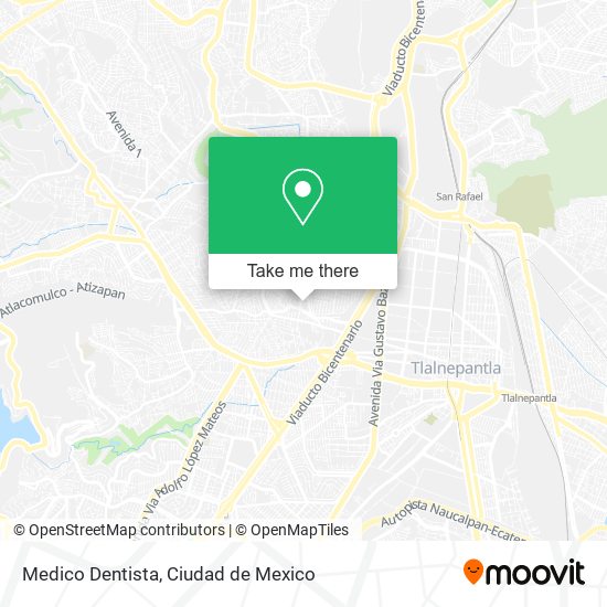 Medico Dentista map