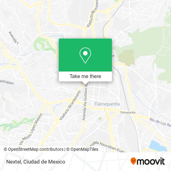 Nextel map