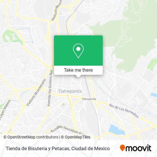 Tienda de Bisuteria y Petacas map