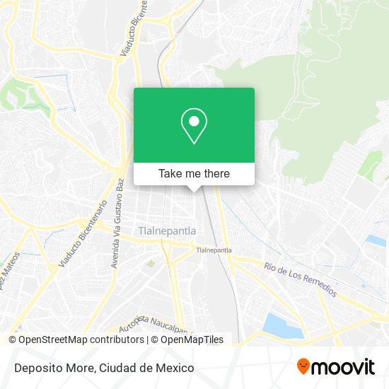 Mapa de Deposito More