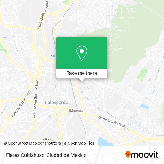 Fletes Cuitlahuac map