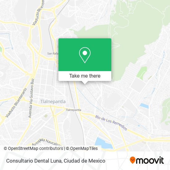 Consultario Dental Luna map