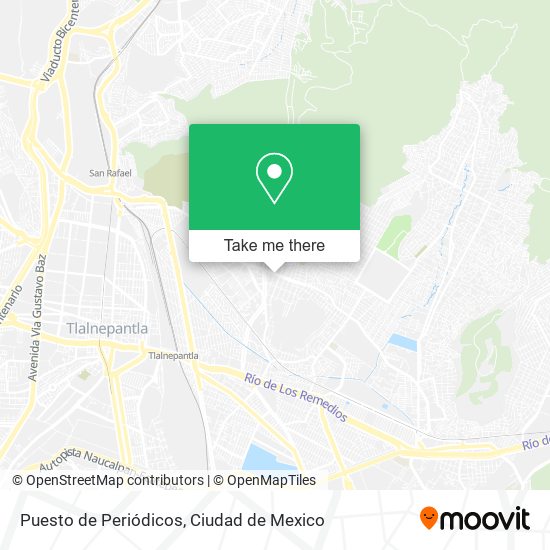 Puesto de Periódicos map