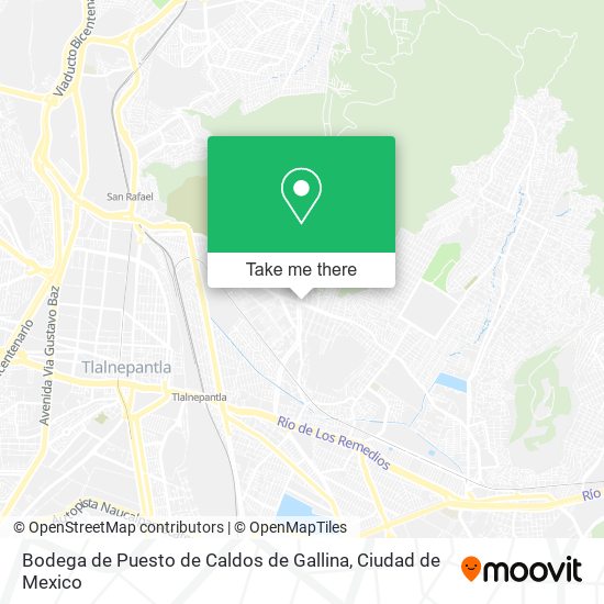 Bodega de Puesto de Caldos de Gallina map