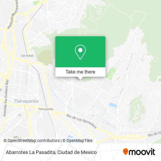 Abarrotes La Pasadita map