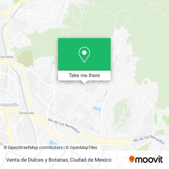 Venta de Dulces y Botanas map