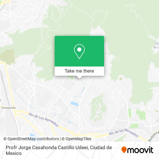 Profr Jorge Casahonda Castillo Udeei map