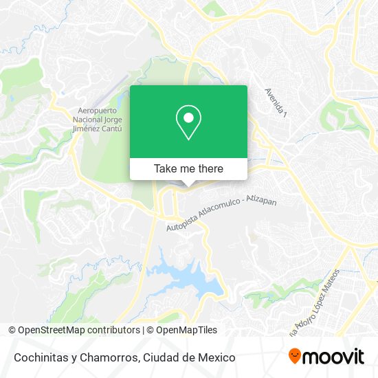 Mapa de Cochinitas y Chamorros