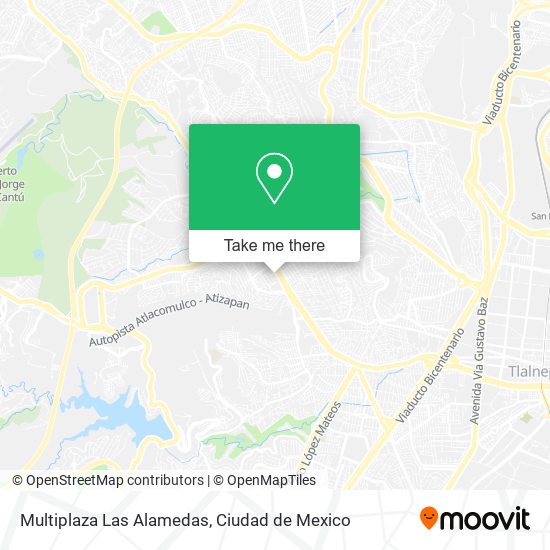 Multiplaza Las Alamedas map