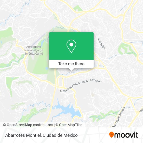 Abarrotes Montiel map