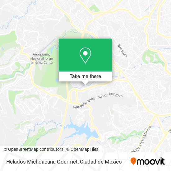 Helados Michoacana Gourmet map