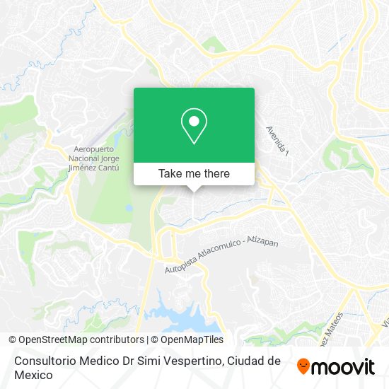 Consultorio Medico Dr Simi Vespertino map