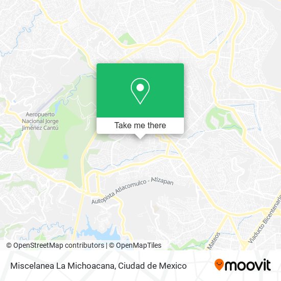 Mapa de Miscelanea La Michoacana