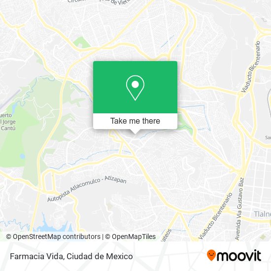 Farmacia Vida map