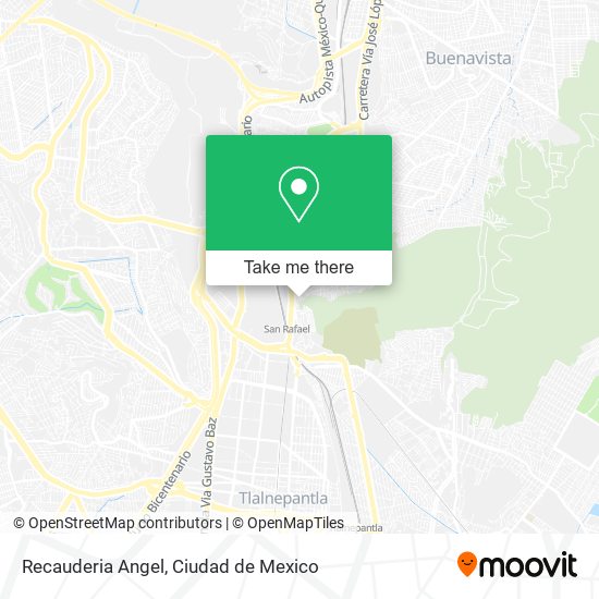 Mapa de Recauderia Angel