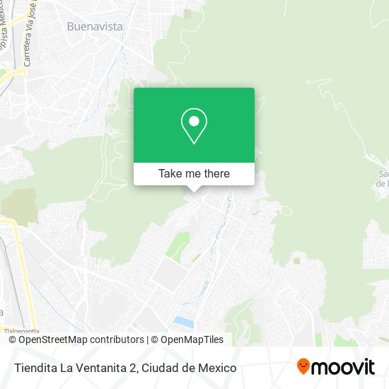 Mapa de Tiendita La Ventanita 2