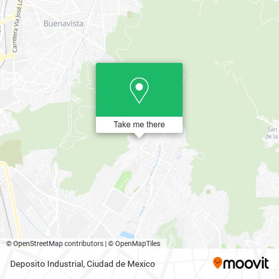 Deposito Industrial map