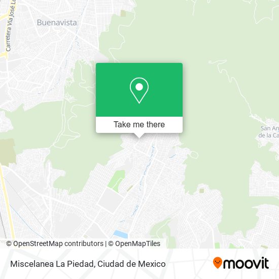 Miscelanea La Piedad map