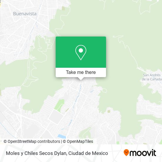 Mapa de Moles y Chiles Secos Dylan