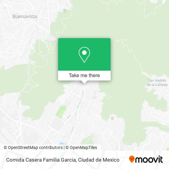 Mapa de Comida Casera Familia Garcia