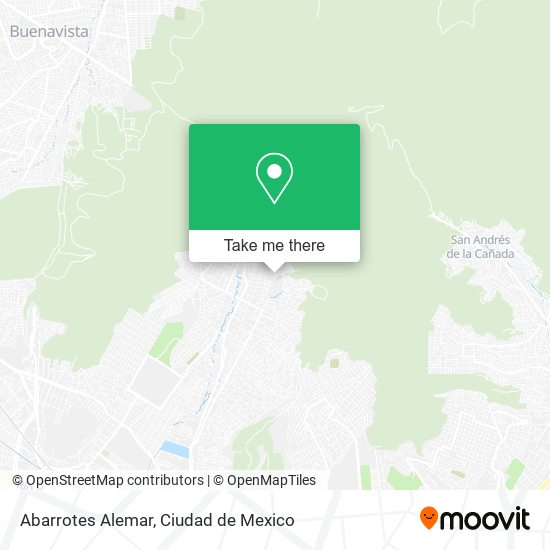 Abarrotes Alemar map