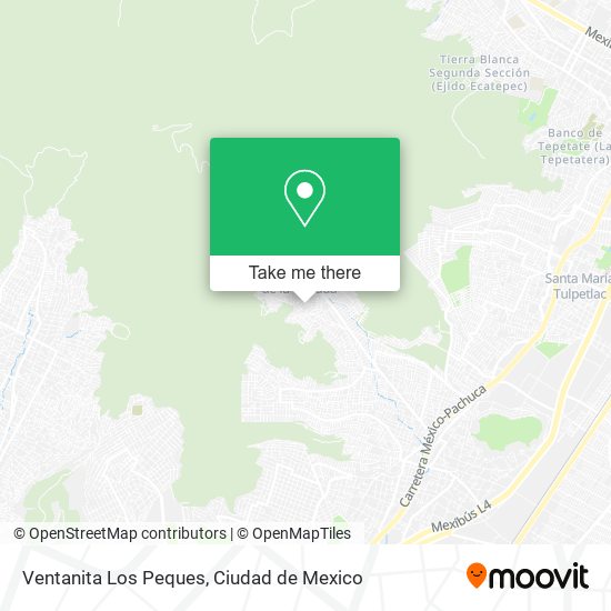 Mapa de Ventanita Los Peques