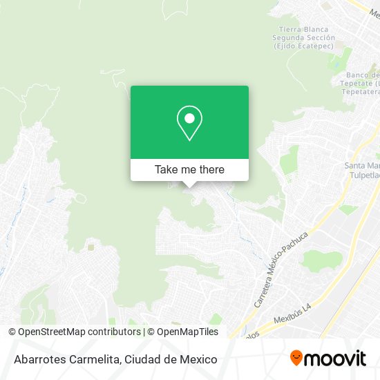 Abarrotes Carmelita map